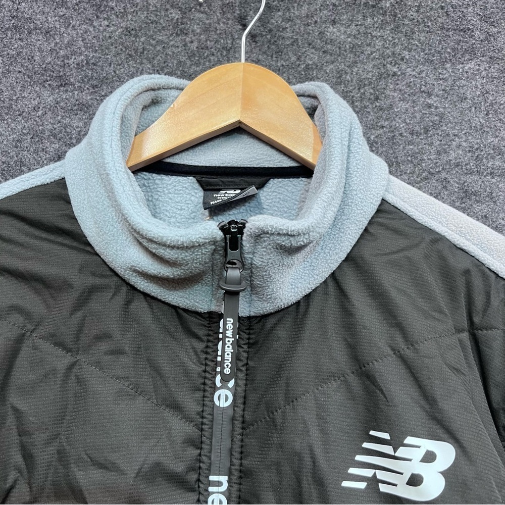 New Balance Men’s Full Zip Fleece Jacket Size M - Picture 7 of 13